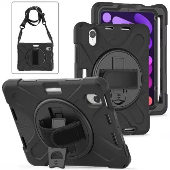 eSTUFF ES681555-BULK planšetės dėklas 21,1 cm (8,3 col.) Dangtelis Juodas