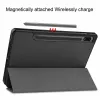 eSTUFF Galaxy Tab S7 FE (31,5 cm) dėklas-knygutė, 2 padėtys, juodas