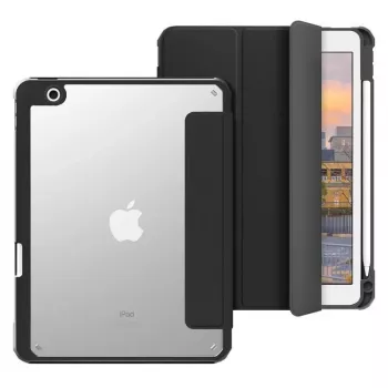 eSTUFF ES68200001-BULK planšetės dėklas 25.9 cm (10.2 colio) „Folio“ juodas, permatomas