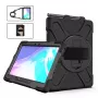 eSTUFF CHICAGO Full Body Defender dėklas Samsung Galaxy Tab Active Pro/Active 4 Pro - Juodas