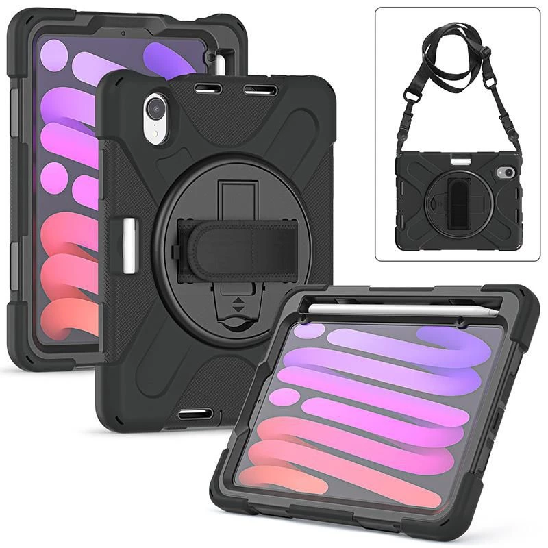 eSTUFF ES683002-BULK planšetės dėklas 21,1 cm (8,3 colio) Dangtelis Juodas