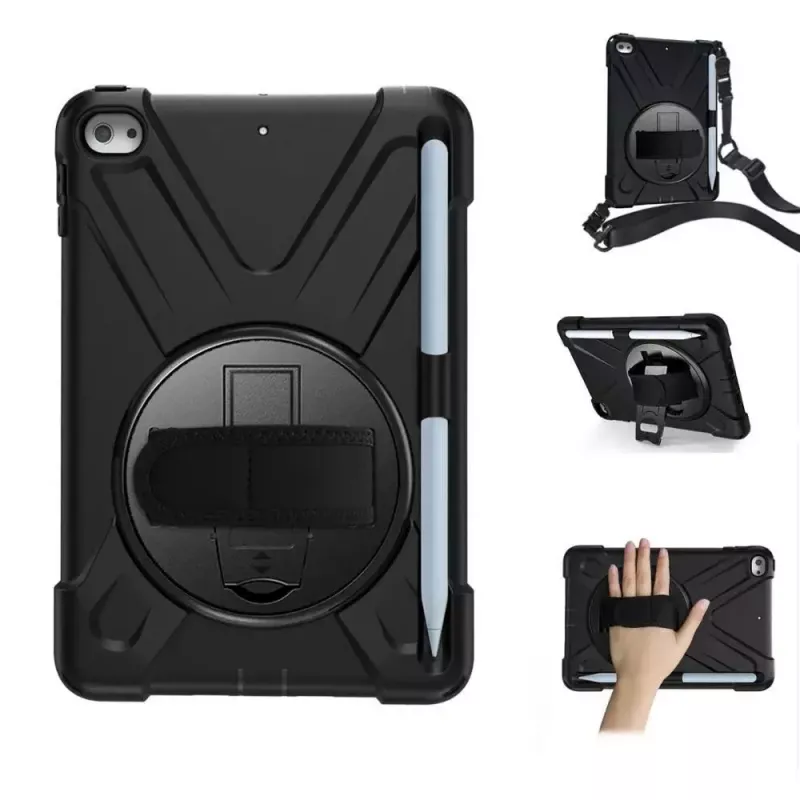 Dėklas eSTUFF AUSTIN Defender Case iPad Mini 5/4, juodas