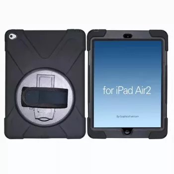 Dangtelis eSTUFF ES681542-BULK, skirtas iPad Air2 24,6 cm (9,7 colio) juodas