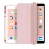 eSTUFF SEATTLE dėklas su pieštuku iPad 9.7 2018/2017 - rožinė PU oda