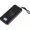 Išorinė baterija Sandberg 3in1 Solar Powerbank 10000 10000 mAh 2A juoda