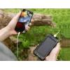 Išorinė baterija Sandberg 3in1 Solar Powerbank 10000 10000 mAh 2A juoda
