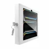 Prie sienos tvirtinama apsauginė dėžė, skirta iPad Pro 11 col. – Maclocks Compulocks Apex, skirta M4 ir M5, balta, su 2 raktais
