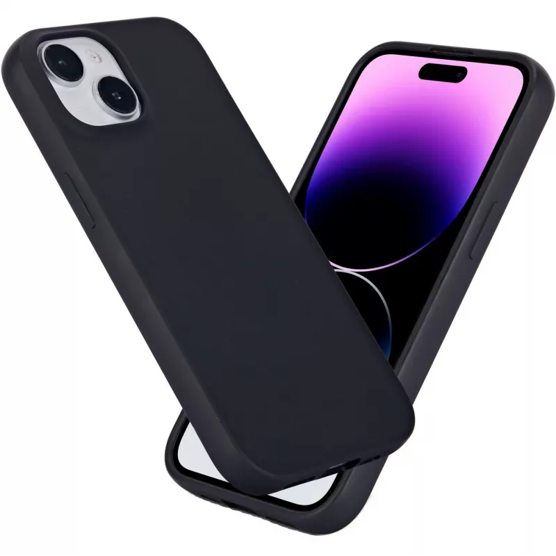 eSTUFF ES67101025-BULK mobiliojo telefono dėklas 15,5 cm (6,1 colio) Užvalkalas Juoda