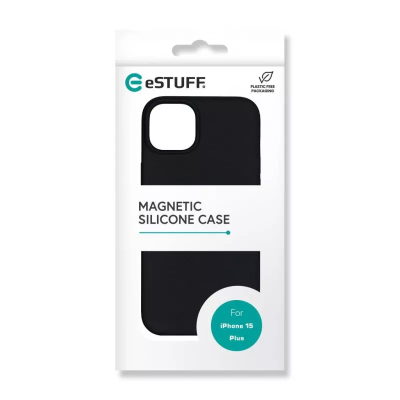 eSTUFF ES67150026 mobiliojo telefono dėklas 17 cm (6,7 colių) Dangtelis Juoda