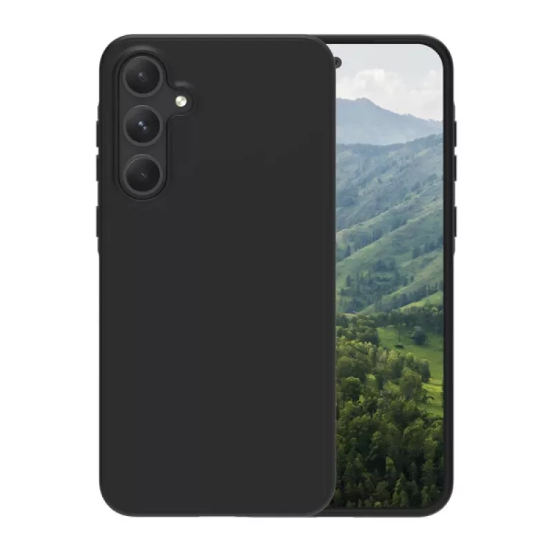Dėklas dbramante1928 Galaxy A55 5G Night Juoda permatomas