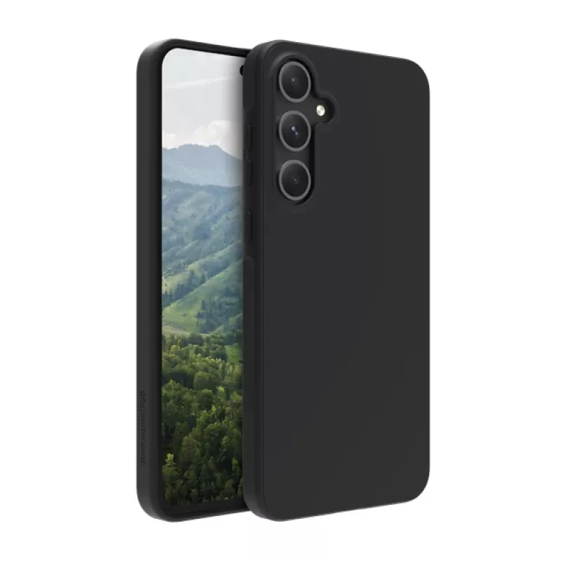 Dėklas dbramante1928 Galaxy A55 5G Night Juoda permatomas