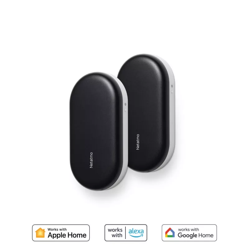 Valdiklis Netatmo Smart AC Controller juoda balta metalas plastikas