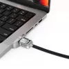 Compulocks Ledge Lock adapteris, skirtas MacBook Pro 14 colių M1 M2 M3, sidabrinis