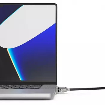 Compulocks Ledge Lock Adapter for MacBook Pro 16 inch M1 M2 M3 Sidabrinė