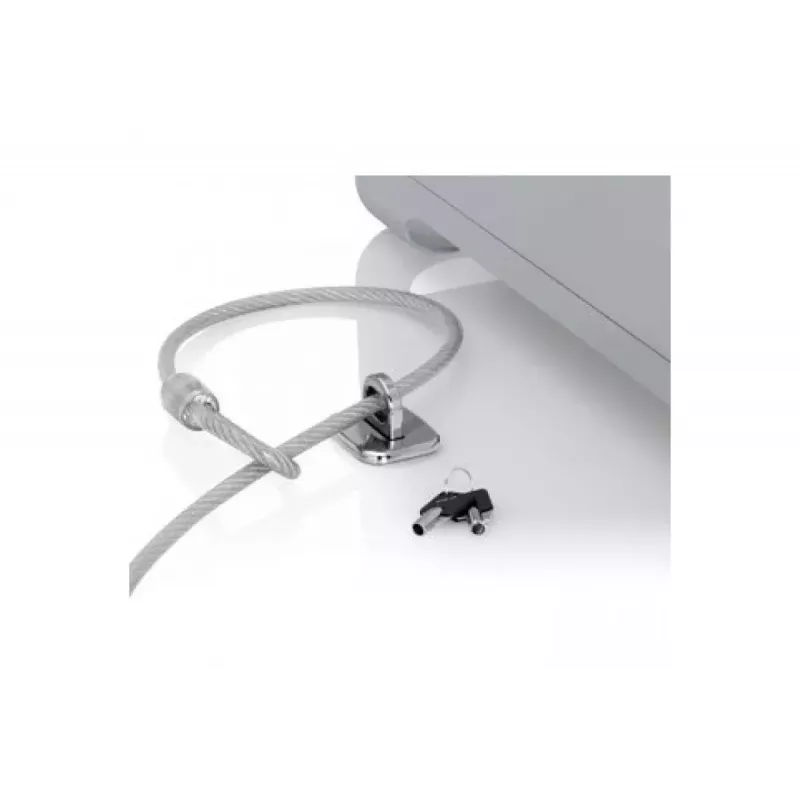 Planšečių apsaugos spyna Compulocks Universal Tablet Lock su rakinamu spiruotu kabeliu, cinkuotas plienas, juoda