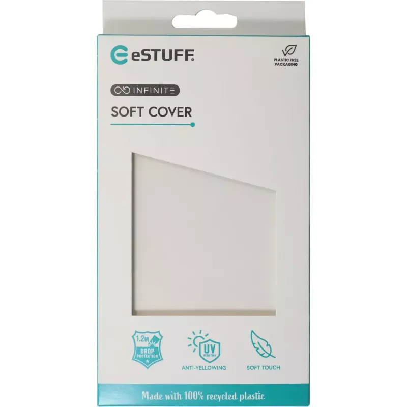 eSTUFF ES67100051 mobiliojo telefono dėklas 17 cm (6,7 col.) Dangtelis Skaidrus