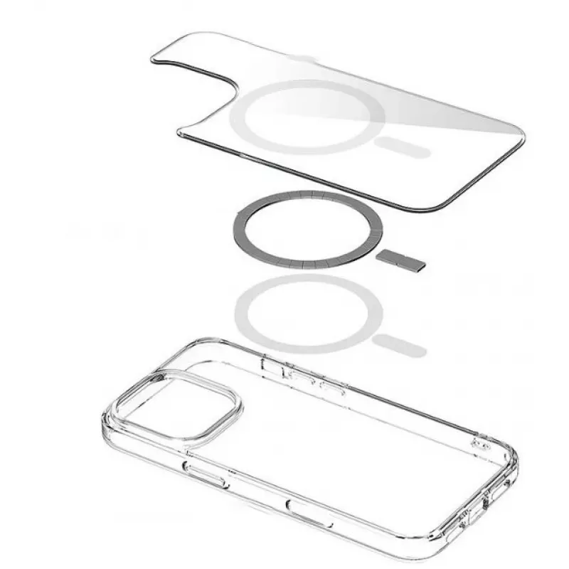 eSTUFF ES67141052 mobiliojo telefono dėklas 16 cm (6,3 col.) Dangtelis Skaidrus