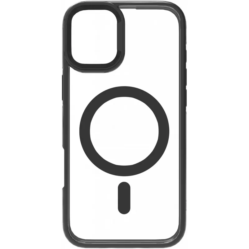 eSTUFF ES67141100 mobiliojo telefono dėklas 15,5 cm (6,1 colio) Užvalkalas Skaidri, juoda