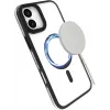eSTUFF ES67141100 mobiliojo telefono dėklas 15,5 cm (6,1 colio) Užvalkalas Skaidri, juoda