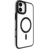 eSTUFF ES67141100 mobiliojo telefono dėklas 15,5 cm (6,1 colio) Užvalkalas Skaidri, juoda