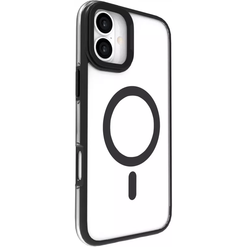 eSTUFF ES67141100 mobiliojo telefono dėklas 15,5 cm (6,1 colio) Užvalkalas Skaidri, juoda