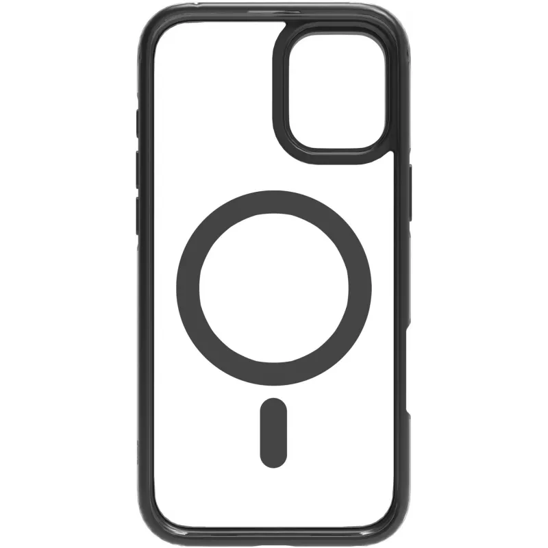 eSTUFF ES67141100 mobiliojo telefono dėklas 15,5 cm (6,1 colio) Užvalkalas Skaidri, juoda