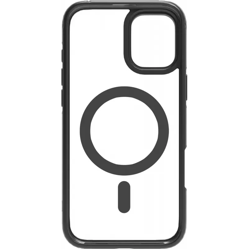 eSTUFF ES67141101 mobiliojo telefono dėklas 17 cm (6,7 col.) Dangtelis permatomas, juodas