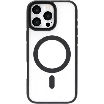 Dėklas eSTUFF ES67141102 iPhone 16 Pro 6,3 colio permatomas juodas