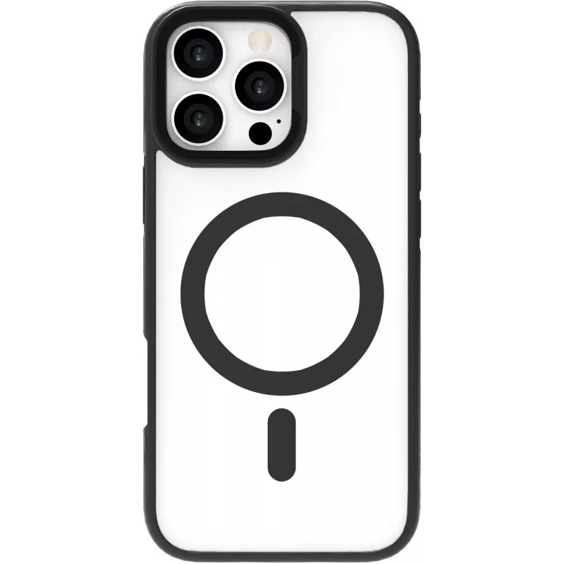 Dėklas eSTUFF ES67141102 iPhone 16 Pro 6,3 colio permatomas juodas