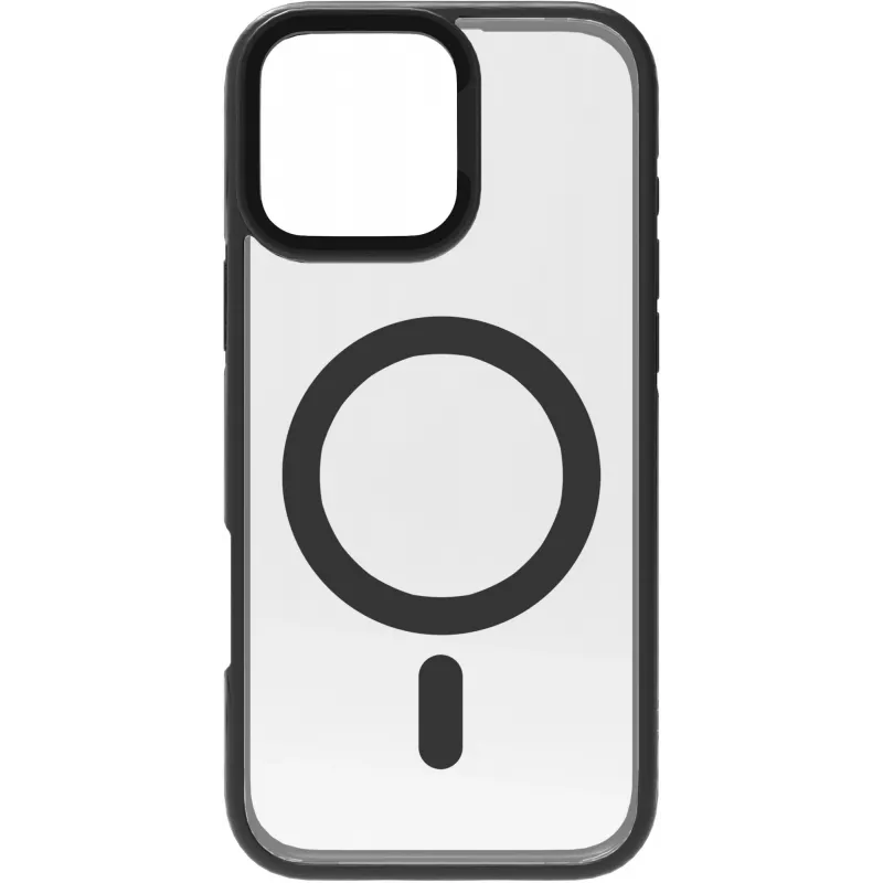 Dėklas eSTUFF ES67141102 iPhone 16 Pro 6,3 colio permatomas juodas