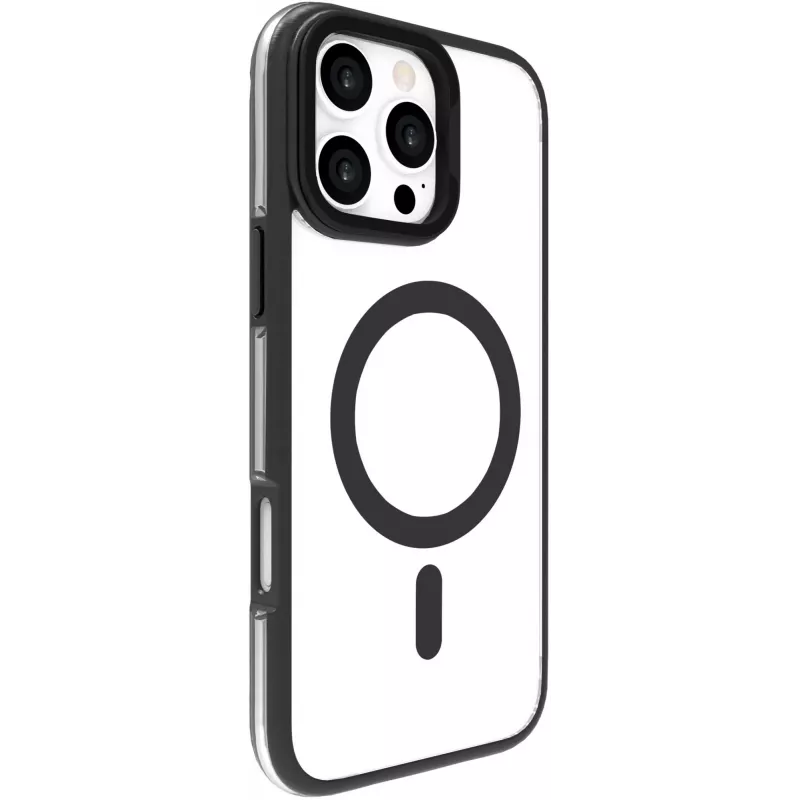 Dėklas eSTUFF ES67141102 iPhone 16 Pro 6,3 colio permatomas juodas