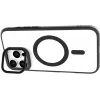Dėklas eSTUFF ES67141102 iPhone 16 Pro 6,3 colio permatomas juodas