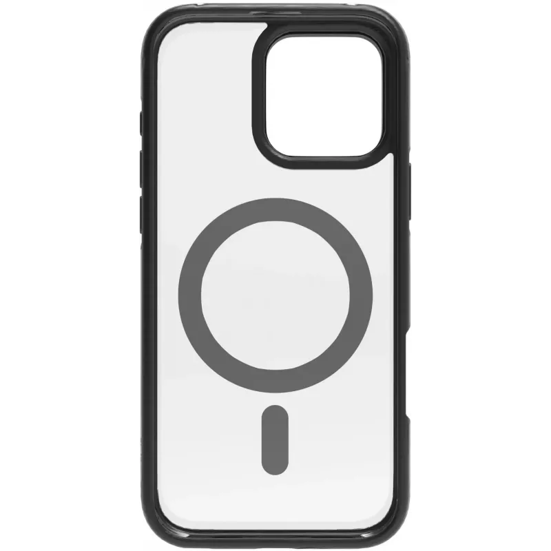 Dėklas eSTUFF ES67141102 iPhone 16 Pro 6,3 colio permatomas juodas