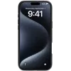 Dėklas eSTUFF ES67141102 iPhone 16 Pro 6,3 colio permatomas juodas
