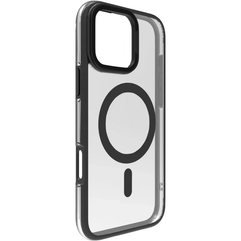 eSTUFF ES67141103 mobiliojo telefono dėklas 17,5 cm (6,9 col.) Dėklas Skaidrus, Juodas