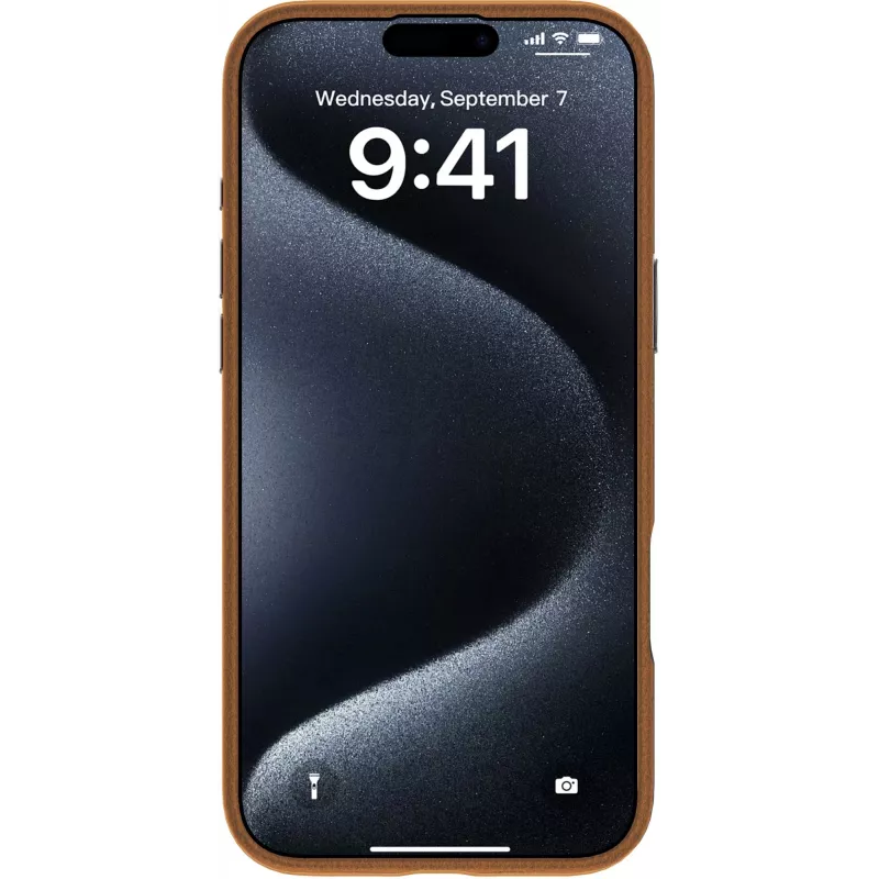 eSTUFF ES67160024 mobiliojo telefono dėklas 15,5 cm (6,1 col.) Užvalkalas Ruda