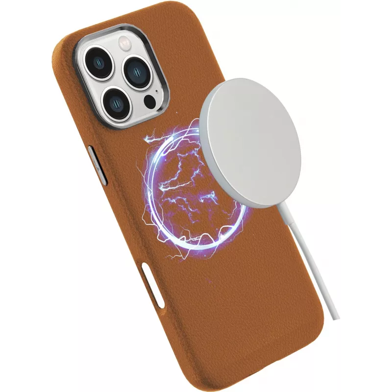 eSTUFF ES67160025 mobiliojo telefono dėklas 15,5 cm (6,1 col.) Dangtelis Rudas