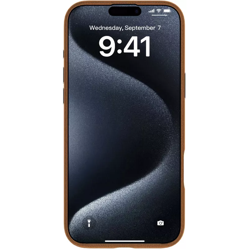 eSTUFF ES67160025 mobiliojo telefono dėklas 15,5 cm (6,1 col.) Dangtelis Rudas