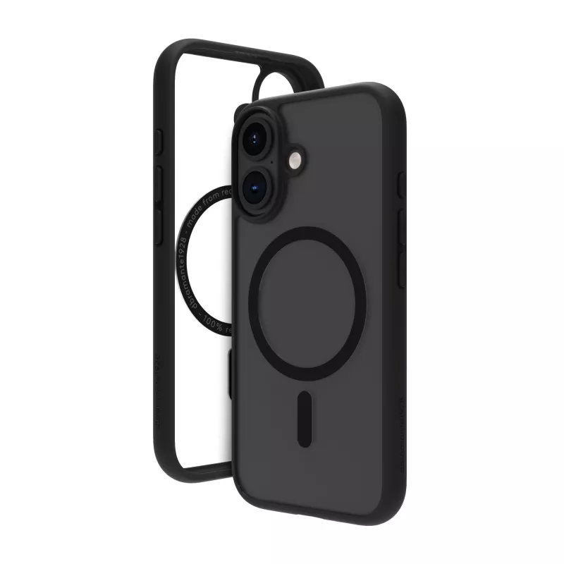 Dėklas dbramante1928 Grenen MagSafe iPhone 16 juodas