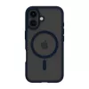 Dėklas dbramante1928 Grenen MagSafe iPhone 16 Mėlynas