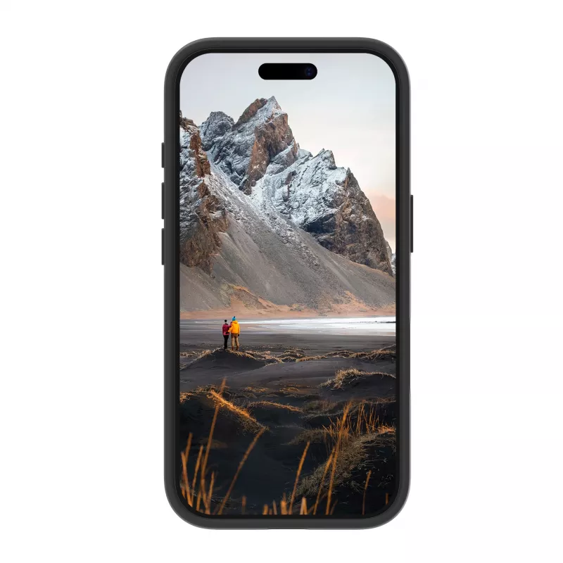 Cover dbramante1928 Iceland Ultra D3O MS Kick iPhone 16 Juoda
