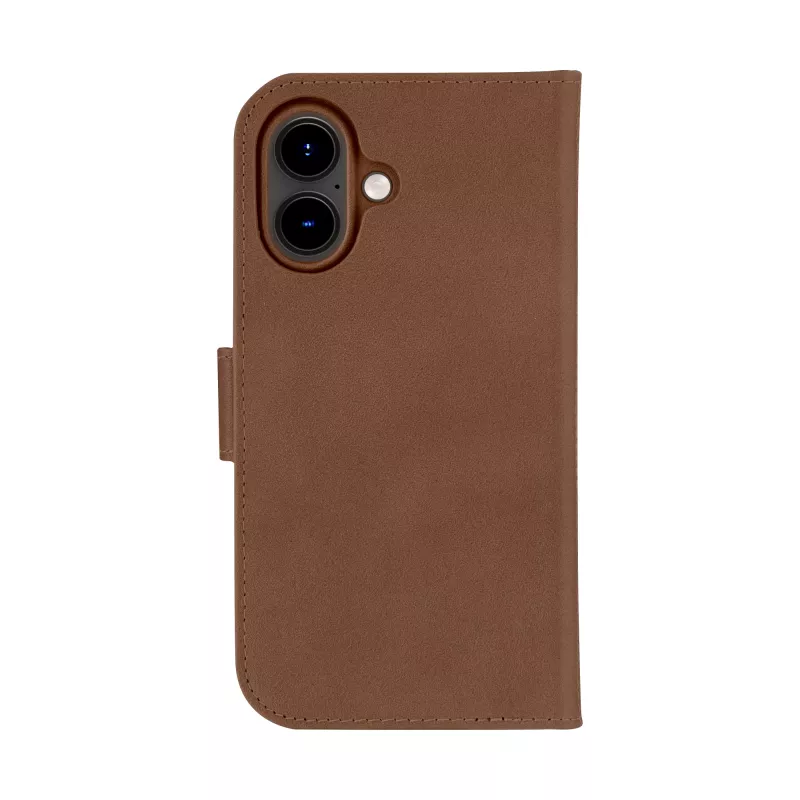 dbramante1928 Lynge MagSafe - iPhone 16 - Dark Tan, Folio, Apple, iPhone 16, 15,5 cm (6,1 colio), Tan