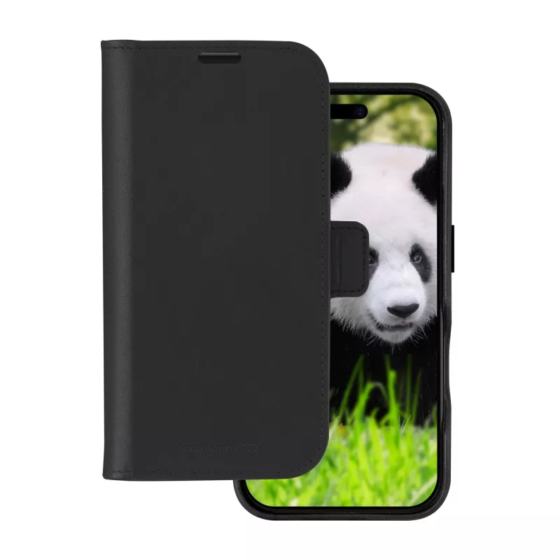 dbramante1928 Lynge MagSafe - iPhone 16 Pro - Juoda, Dėklas-knygelė, Apple, iPhone 16 Pro, 16 cm (6,3 col.), Juoda
