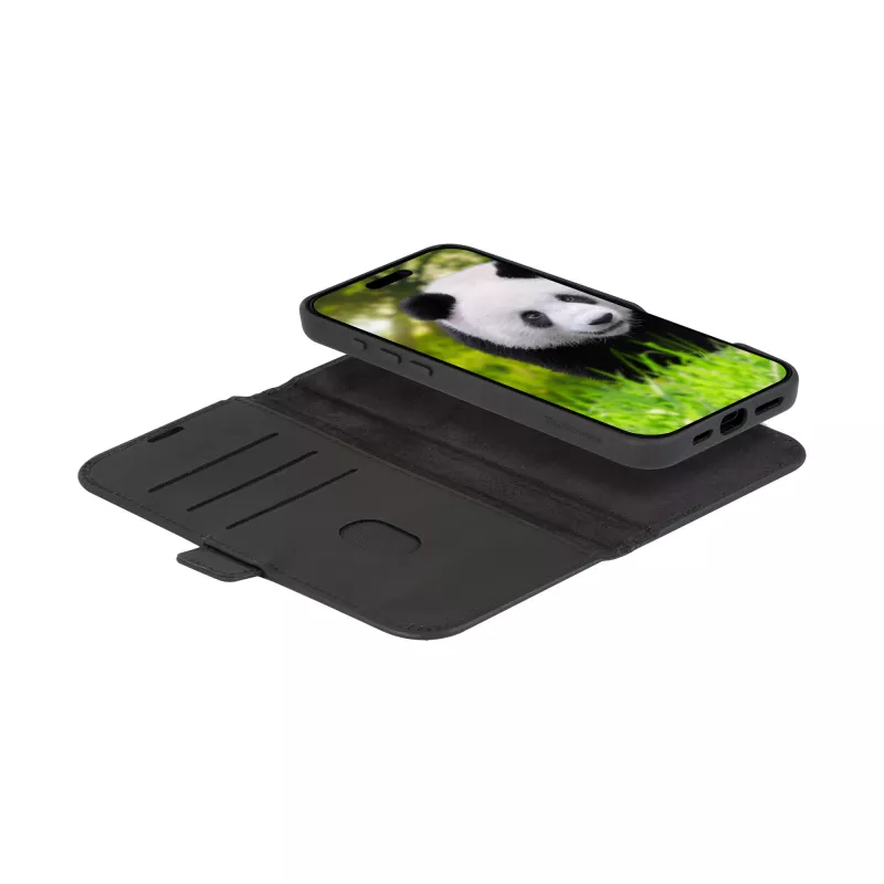 dbramante1928 Lynge MagSafe - iPhone 16 Pro - Juoda, Dėklas-knygelė, Apple, iPhone 16 Pro, 16 cm (6,3 col.), Juoda