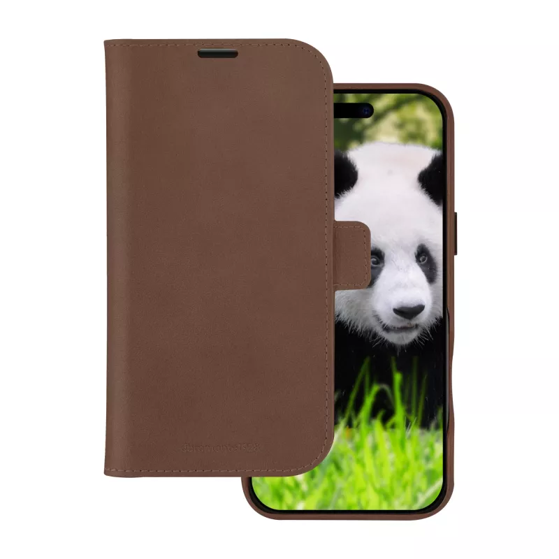 dbramante1928 Lynge MagSafe - iPhone 16 ProMax - Dark Tan, Folio, Apple, iPhone 16 ProMax, 17.5 cm (6.9 colio), Tan
