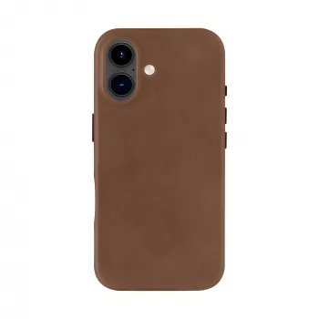 Cover dbramante1928 Roskilde MagSafe iPhone 16 Dark Tan