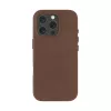 „dbramante1928 Roskilde“ dėklas, skirtas „iPhone 16 Pro“, tamsiai rudos spalvos, derinantis nesenstančią eleganciją su moderniu funkcionalumu
