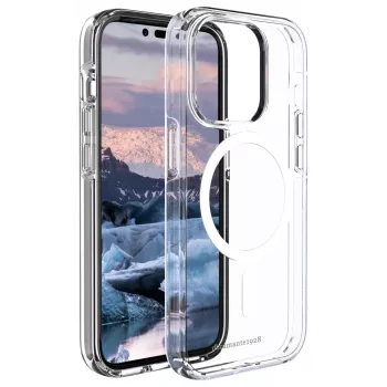 Dėklas dbramante1928 Iceland Pro MagSafe suderinamas su iPhone 14 Pro permatomas