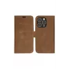 Folio tipo dėklas dbramante1928 Lynge iPhone 14 Pro įdegio spalvos 3 kortelių kišenės