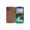 Atverčiamasis dėklas dbramante1928 Lynge iPhone 14 Plus rudas su 3 kortelių kišenėlėmis